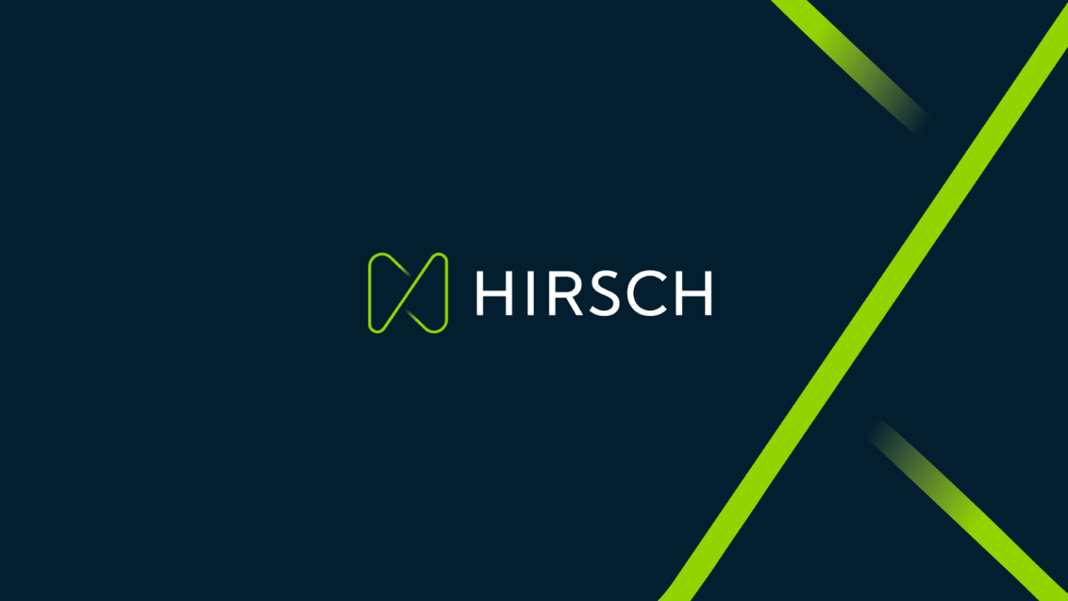 New Green Hirsch Logo Background 